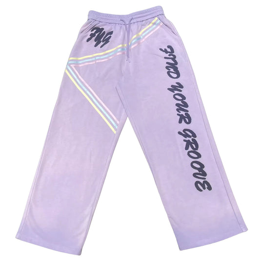 Lavender Straight Leg Sweats
